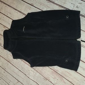 Girls Fleece Columbia Zip Up Vest